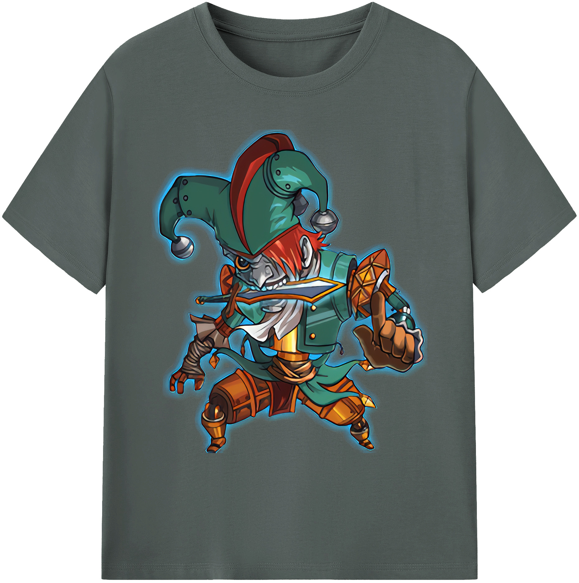 リーグ・オブ・レジェンド League of Legends LOL 綿100％ メンズ半袖Tシャツ｜肌触りやわらか＆通気性